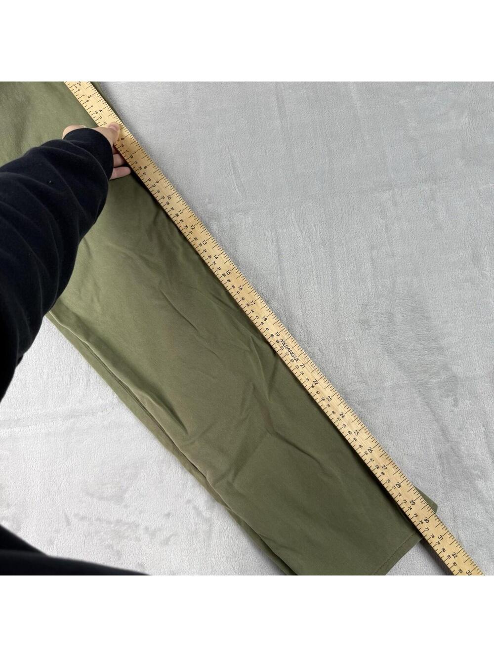 Rag and Bone Pants Men 31x30 Pale Army Green Fit 2 Stretch Twill Chino Preppy - Picture 8 of 12